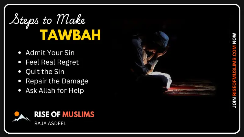 Steps to Make Tawbah