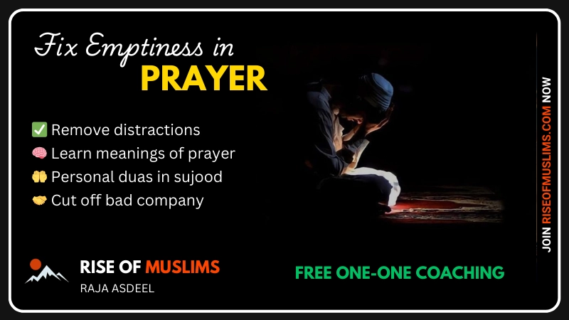 How to focus in salah